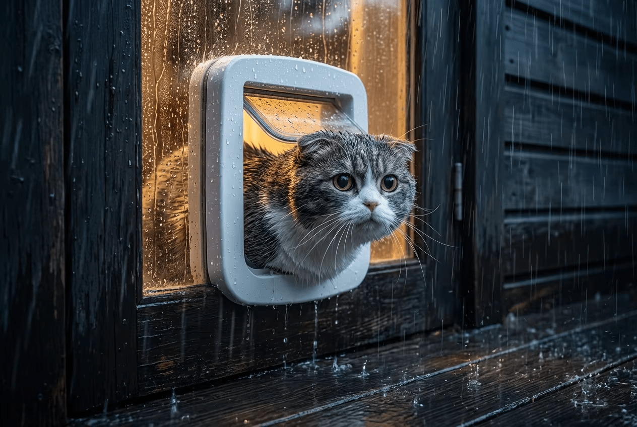 Chatière isolante - Chatiere chat